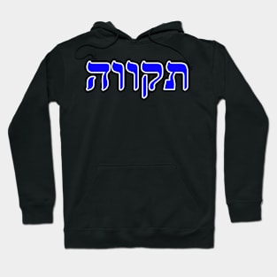 Hebrew Word for Hope Tikvah Ruth 1-12 Hoodie